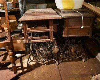 Antique Treadle Sewing Machine Cases