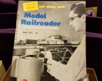 Fantastic Collection of Model Railroader, Railroad Model, and Toy Trains. Dr. Buchanan collected every issue of Model Railroader ever printed beginning with Vol. No. 1 in the early 1950s through 2009. and nearly every issue of the others all in Beautiful Condition!