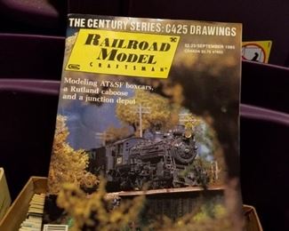 Fantastic Collection of Model Railroader, Railroad Model, and Toy Trains. Dr. Buchanan collected every issue of Model Railroader ever printed beginning with Vol. No. 1 in the early 1950s through 2009. and nearly every issue of the others all in Beautiful Condition!