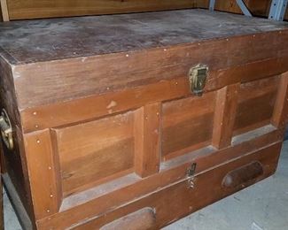 The Basement is Full of Everything you can imagine from  antique and vintage Glassware, Silver, Pottery, Primitives Tools, Records, Silverware, Pie Safe, Antique Tool Chests and Wooden Trunks, Primitive Tools, Antique Looms and So Much, Much More!