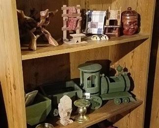 The Basement is Full of Everything you can imagine from antique and vintage Glassware, Silver, Pottery, Primitives Tools, Records, Silverware, Pie Safe, Antique Tool Chests and Wooden Trunks, Primitive Tools, Antique Looms and So Much, Much More!
