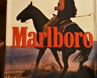 An Original Marlboro Man Advertising Tin