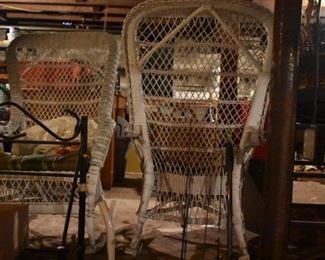 The Basement is Full of Everything you can imagine from antique and vintage Glassware, Silver, Pottery, Primitives Tools, Records, Silverware, Pie Safe, Antique Tool Chests and Wooden Trunks, Primitive Tools, Antique Looms and So Much, Much More!