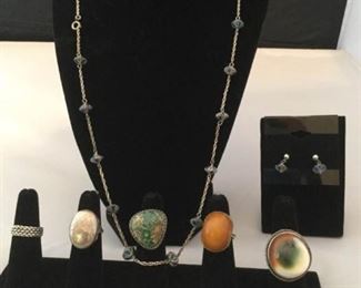 Sterling Jewelry Lot #1 https://ctbids.com/#!/description/share/308605