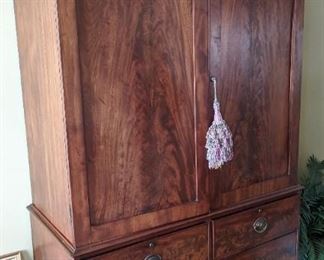 Antique English Linen Press. Was $2000, now $595