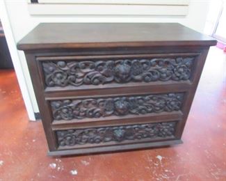 Carved Cherubs Dresser