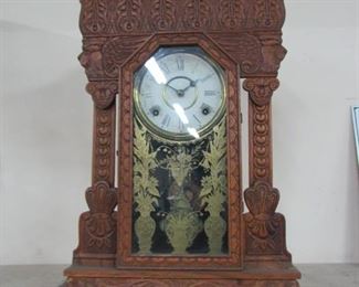 Oak Gingerbread clock