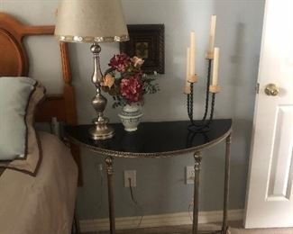 Modern nightstand, iron