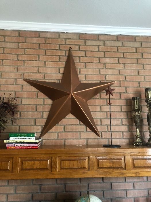 Copper Texas star