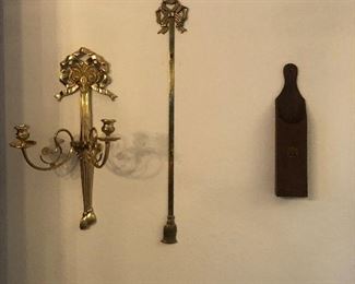 Brass wall hangings