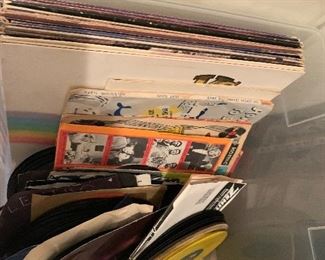 Albums and 45’s