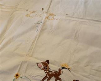 Vintage Bambi quilt 