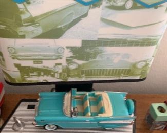 1957 Chevy lamp with horn and motor effects 