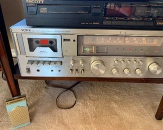 York stereo equipment 