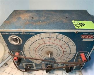 EICO vintage bridge tester