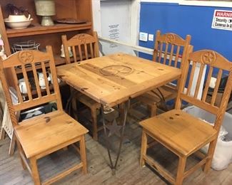 Texas Table and Chairs