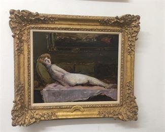 George Luks original painting