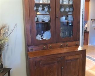 Antique Hutch and or secretary cabinet 