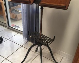 Beautiful vintage book stand
