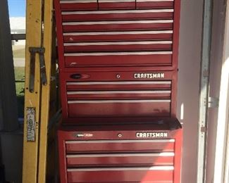 Craftsman tool chest FULL of tools