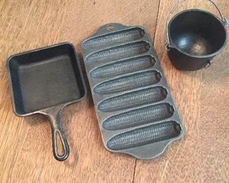 Toy size cast iron