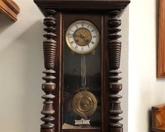 German Heller wall clock
C. 1920’s