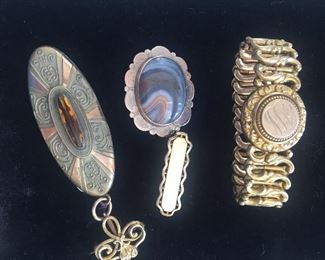 Early Art Noveau, Victorian jewelry