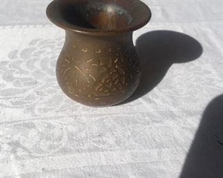 Tiffany Arts and Crafts period bronze  glue pot
