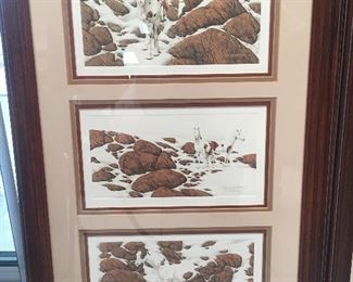 Bev Doolittle series of Hide and Seek. Signed and numbered.