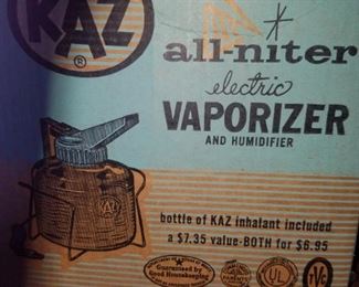 Vintage vaporizer in original box