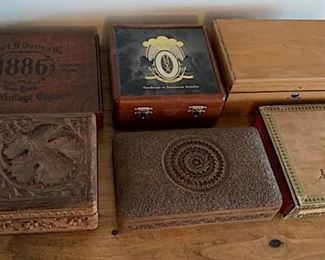 057 Collectible BoxesCigar, Wood  Other