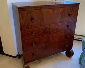 064 Antique Empire Dresser