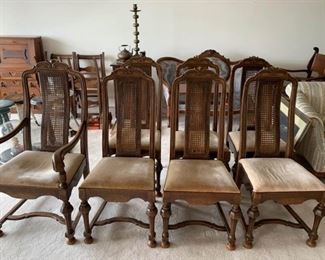 107 Phoenix Furniture Co Jacobean Chairs