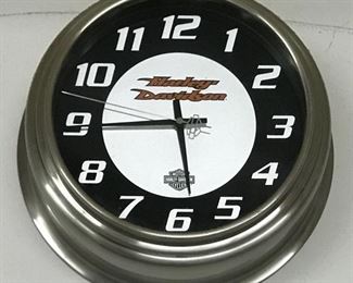 Harley clock