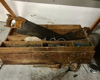 Vintage tool box