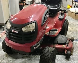 Craftsman riding lawn mower. 