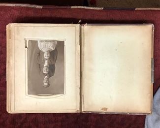Antique photo album