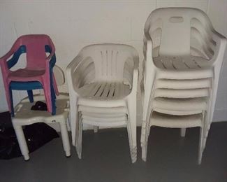Assorted Patio Chairs