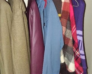 Military Uniforms and Assorted Clothing