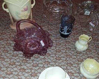 Belleek, Hull Pottery, and Fenton - 50% Off List Price