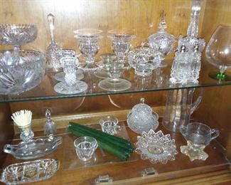Assorted Glassware, Stemware, and Crystal