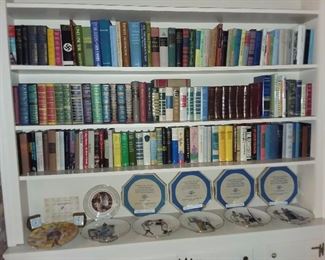 Assorted Bookshelf Contents