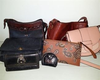 Designer purses: Coach, A.N.D E A W Y, Michael Kors, Brighton, Maxwell Scott...