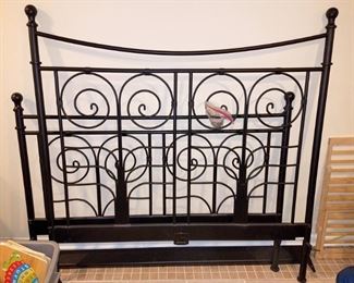 Metal bedframe. Full
