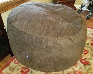 As seen on Sharktank...the CordaRoy's bean bag chair/queen bed!!! It unzippers to bear a queen bed mattress!