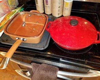 Copper cookware, Iron cookware