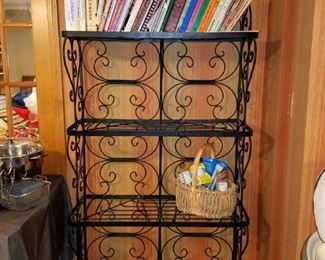 Metal baker's rack $75