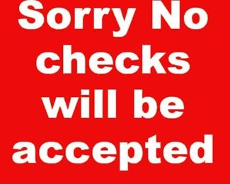 No checks