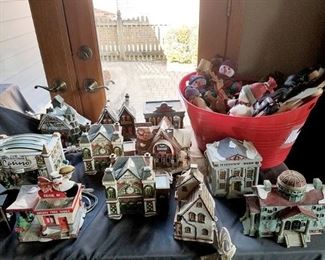 Department 56 Christmas buildings