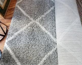 Floor rug (gray)